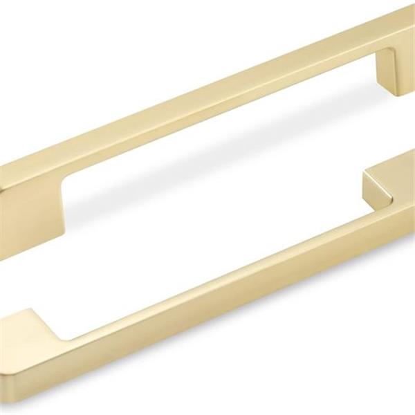 goldenwarm 10 Pack Cabinet Handles Gold Kitchen Drawer Pulls - Gold Hardware for Cabinets Bathr