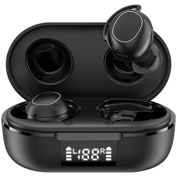 Mpow Bluetooth Earbuds, True Wireless, Black, BH437