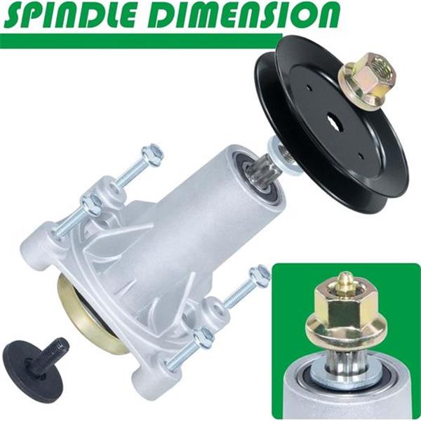 POSFLAG 187292 Spindle Assembly with 153535 Pulley Replaces # 187292 192870 532192870 532187290