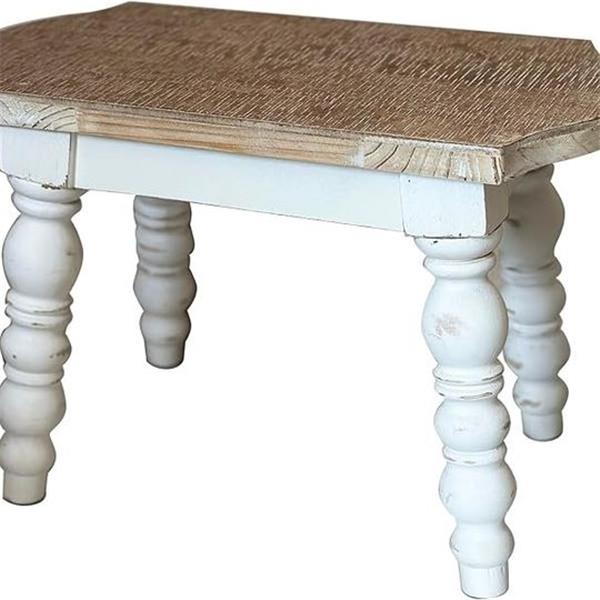 dwellington Farmhouse Wooden Step StooL Adults, FOR Kitchen, Bedroom, plant holder