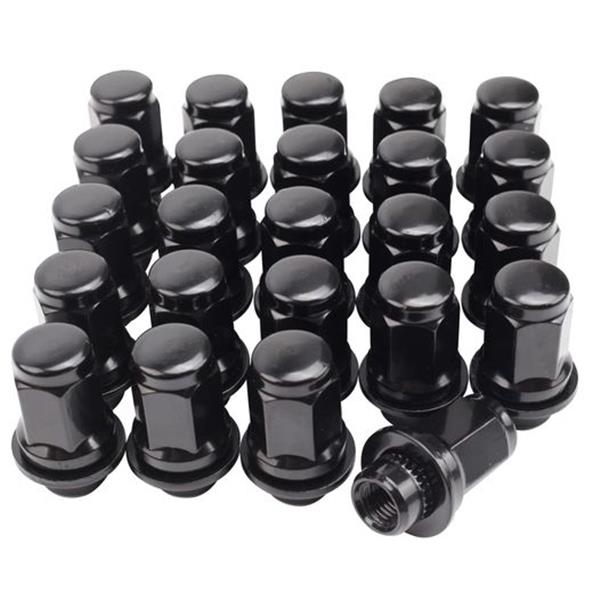 Set of 24, 12x1.5mm 1.87 Inch Length 13/16 Hex OEM Factory Mag Lug Nuts for Tacoma 4 Runner FJ