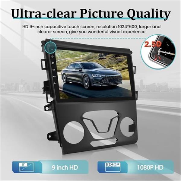 2GB+32GB for Ford Fusion Mondeo 2013-2019 Radio - Android 13 Ford Stereo - Wireless Carplay and