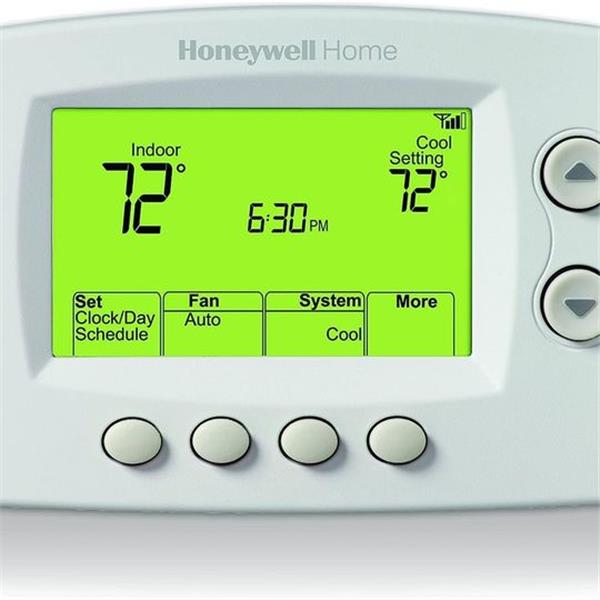 Honeywell Home Wi-Fi 7-Day Programmable Thermostat (RTH6580WF), Requires C Wire, Works with Ale