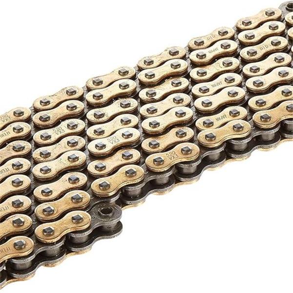 DID (520DZ- 103) Gold 108 Link HighPerformance DZ2 Series Non-0 -Ring Chain with Connecting Link