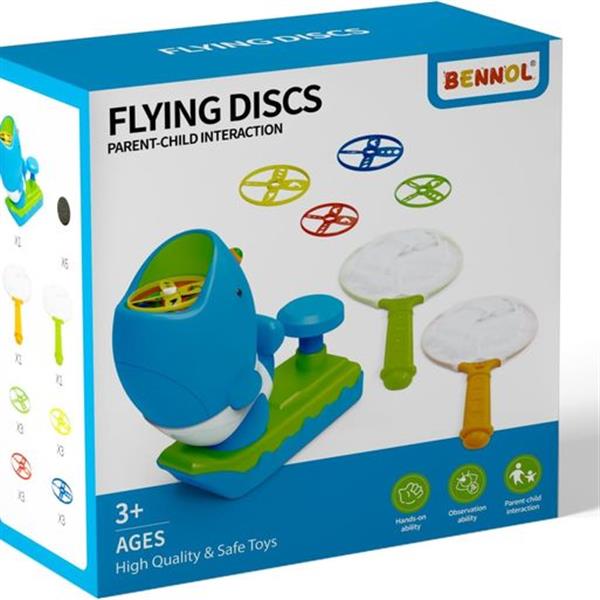 Outdoor Game Toys for Kids Ages 3-5 4-8, Flying Disc Launcher Outdoor Outside Toys Gifts for 3