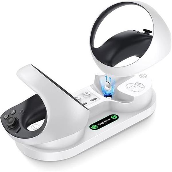 Charging Station for Playstation VR2 Sense Controller - Charging Dock with 4 Type-C Magnetic Cl