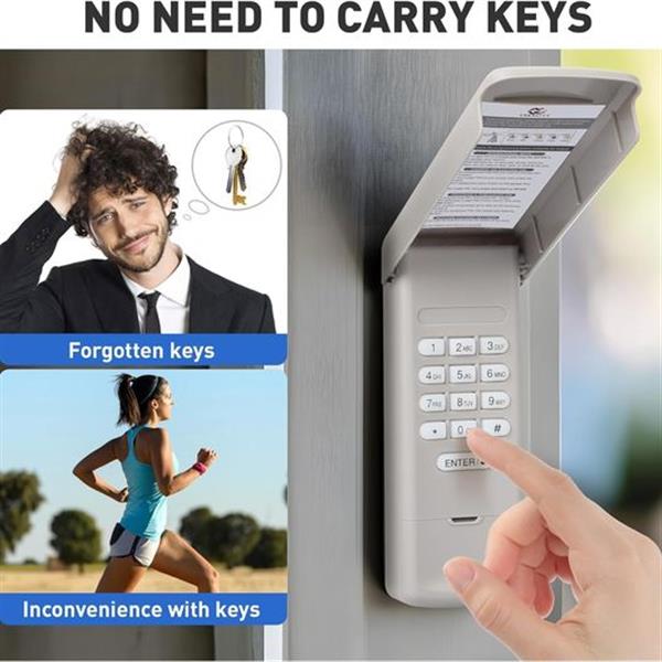 Keypad, Compatible with Chamberlain LiftMaster Craftsman Garage Do