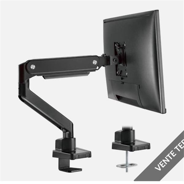 BOB ALU Single Monitor Desk Mount, up to 32” Screen, up to 22lbs, VESA