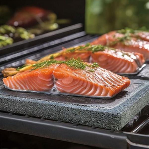 Artestia Lava Hot Steak Stones Complete Set, Double Hot Stone Tabletop Grilling Platter for Ste