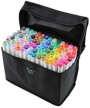 80 Color Touch New 6 Art Sketch Twin Marker Pen Broad Fine Point (Fashion Design)