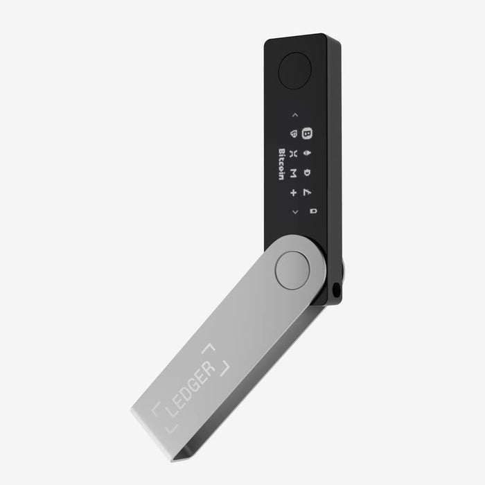 Ledger Nano X (OPEN BOX AS IS) Crypto Hardware Wallet (Onyx Black) - Bluetooth - The Best Way to securely Buy, Manage and Grow All Your Digital Assets