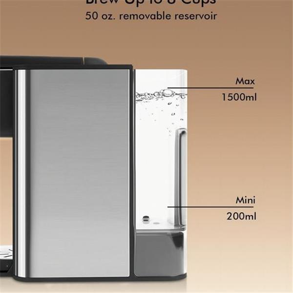 SiFENE Coffee Machine, 3 in 1 Single Serve Coffee Maker, Personal Coffee Brewer for K-Pod Capsu