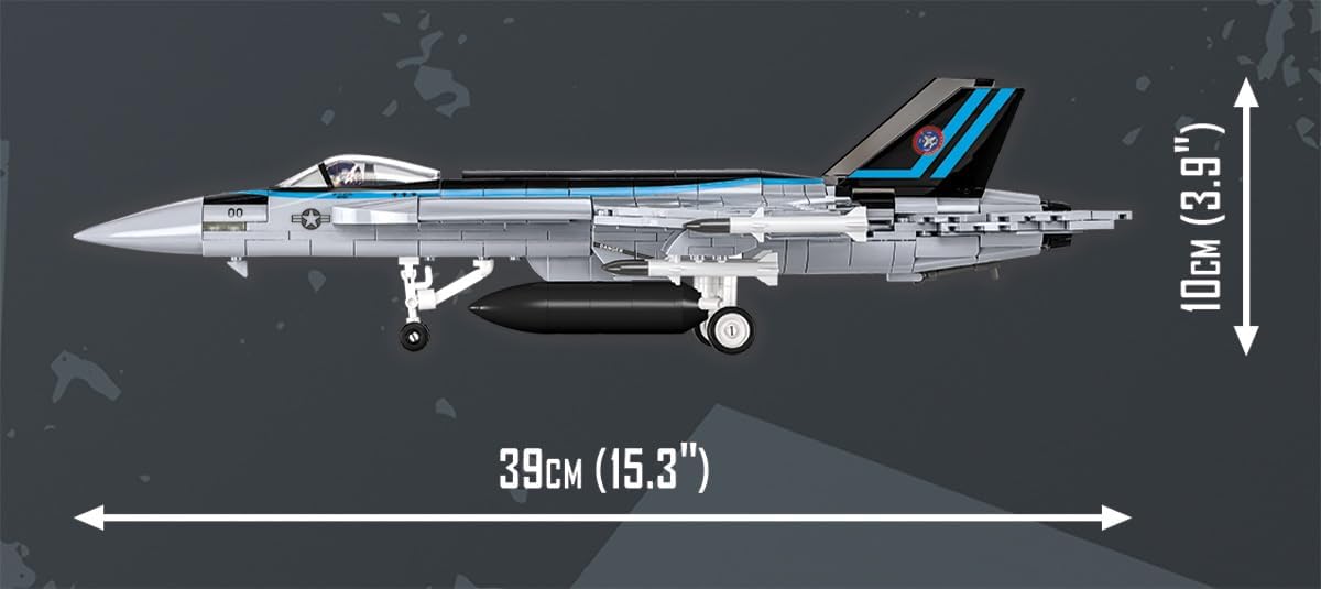 COBI 570pcs TOP Gun: Maverick F/A-18E Super Hornet - Model 5805