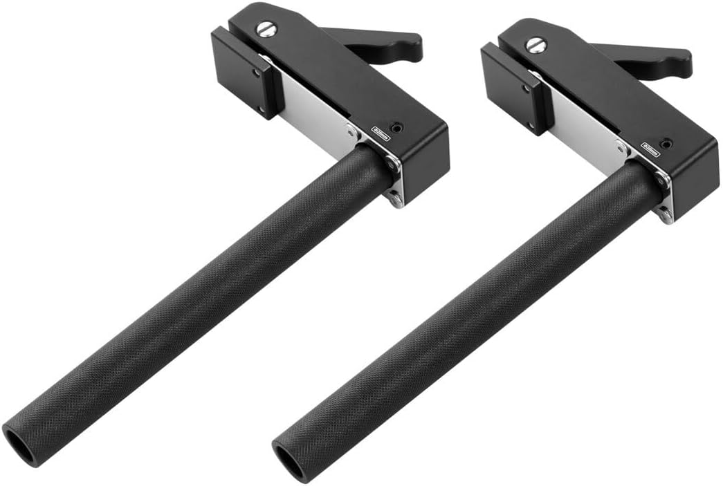 Homaisson2 PCS Bench Dog Clamps, Bench Dog Hold Down Clamps, Long Stainless Steel and Aluminum Alloy Bench Dog Clamps, Woodworking Benchtop Quick Clamps