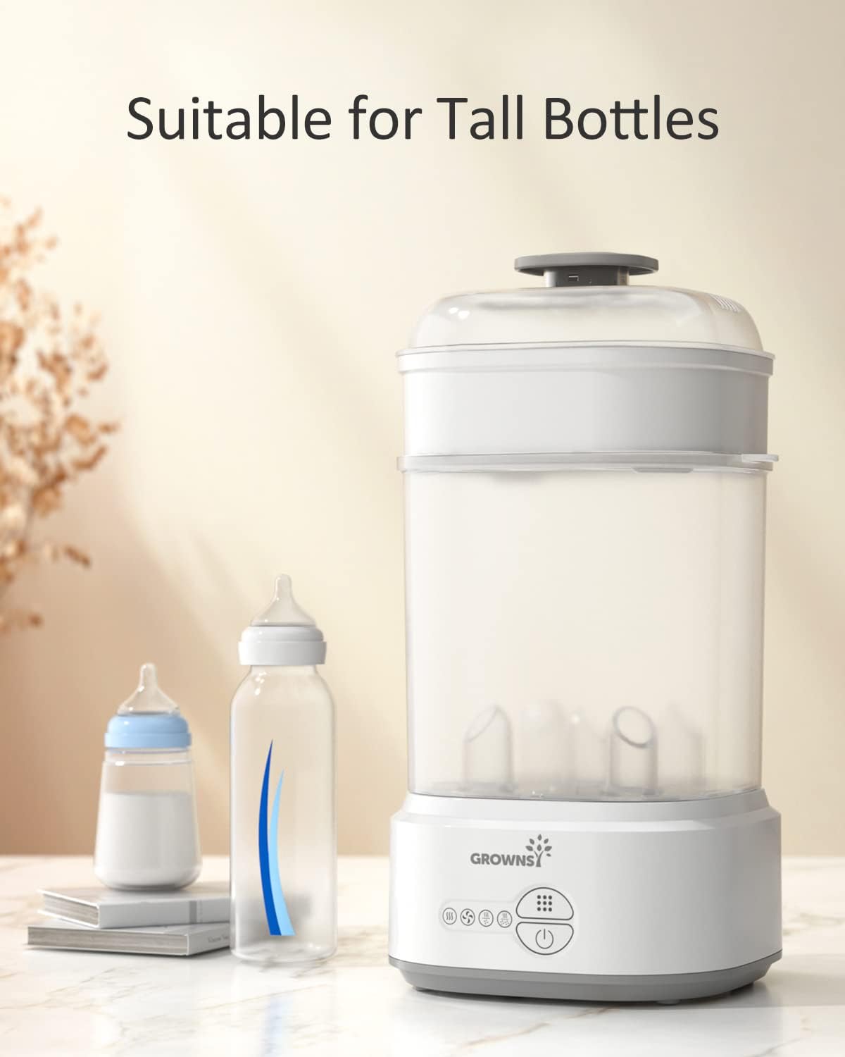 Grownsy bottle sterilizer & dryer