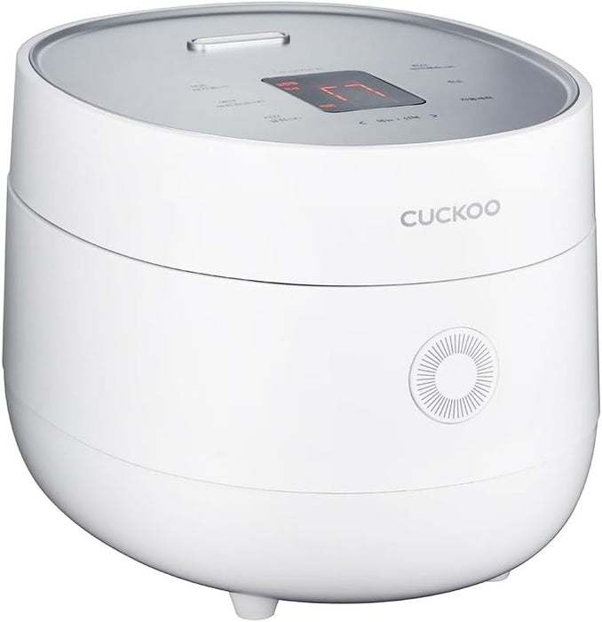 CUCKOO CR-0675F | 6-Cup (Uncooked) Micom Rice Cooker | 13 Menu Options: Quinoa, Oatmeal, Brown Rice & More, Touch-Screen, Nonstick Inner Pot | White