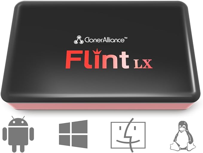 ClonerAlliance Flint LX, 1080p 60fps USB 3.0 HDMI Video Capture Device with HDMI Out Port. Record Any HDMI Video and Game. Ultra Low Latency. Support Android, Windows, Mac and Linux.