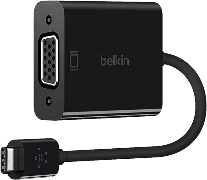 Belkin USB-C to VGA Adapter (Also Known As USB Type-C)