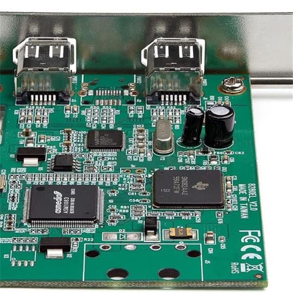 StarTech.com 2 Port PCI Express FireWire Card - 1394a Firewire - TI TSB82AA2 Chipset - Windows