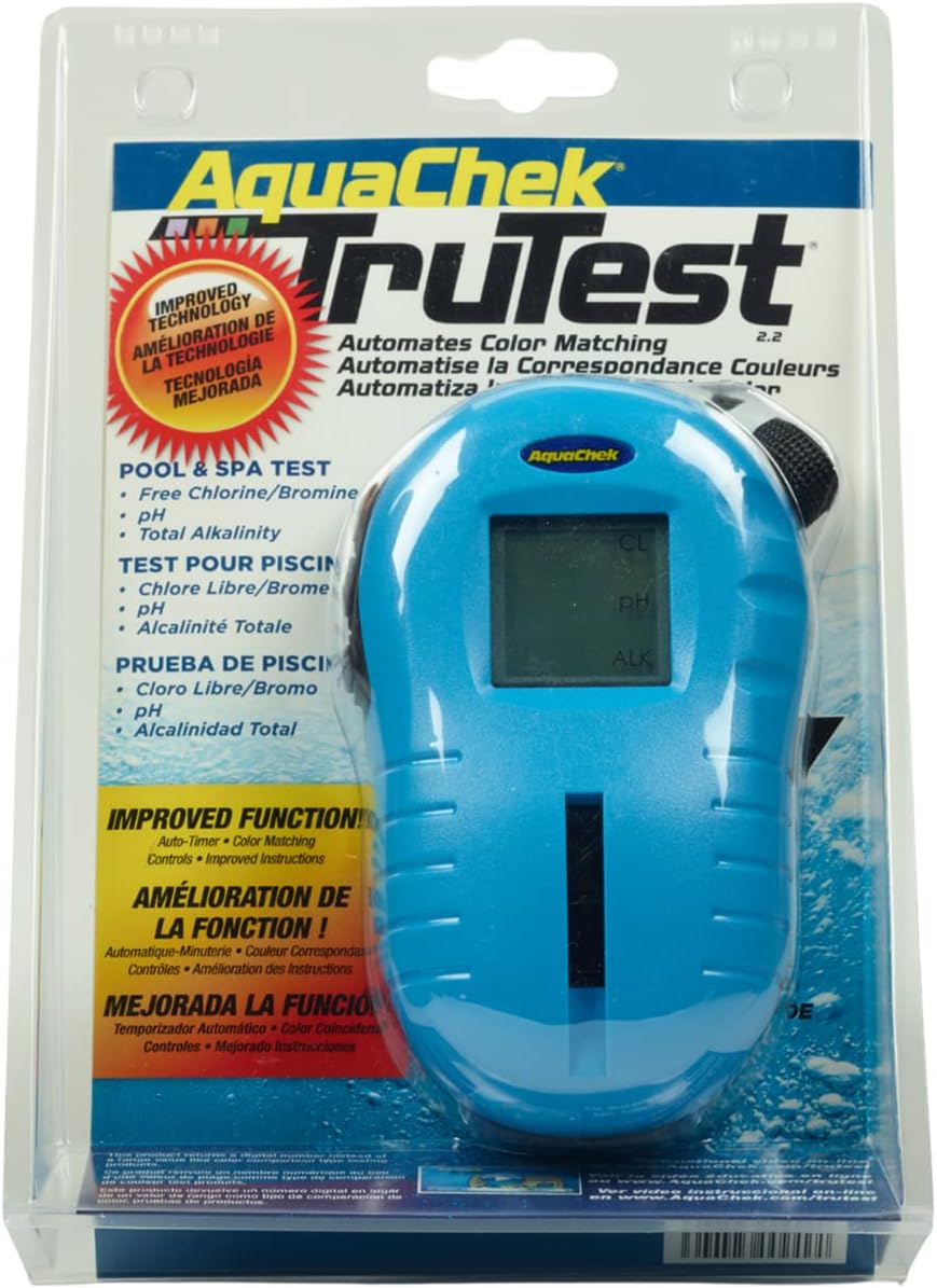 Aqua Chek Trutest Digital Reader,Royal Blue