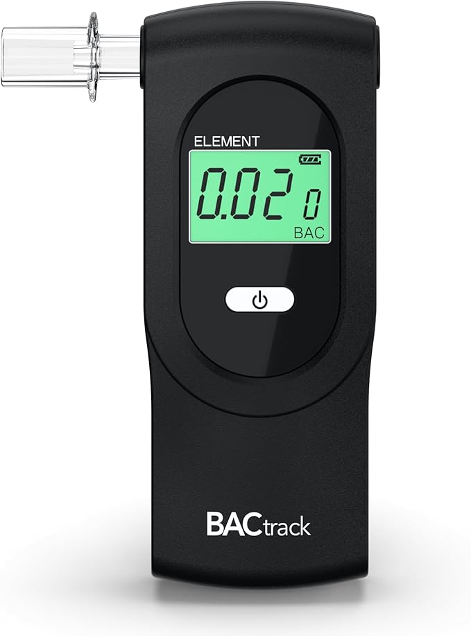 BACtrack Element Breathalyzer | Professional-Grade Accuracy | DOT & NHTSA Compliant | Portable Breath Alcohol Tester for Personal & Professional Use