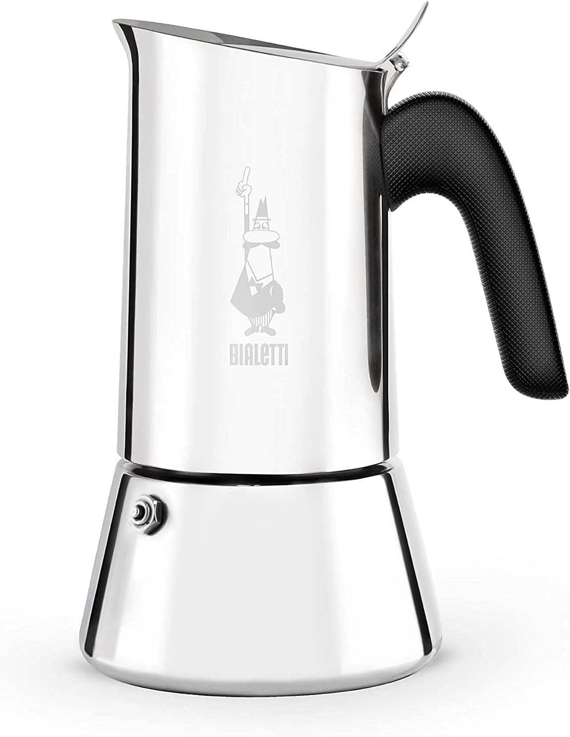 Bialetti 8006363016834 Bialetti Venus Induction Espresso Maker 6 Cup, Metallic