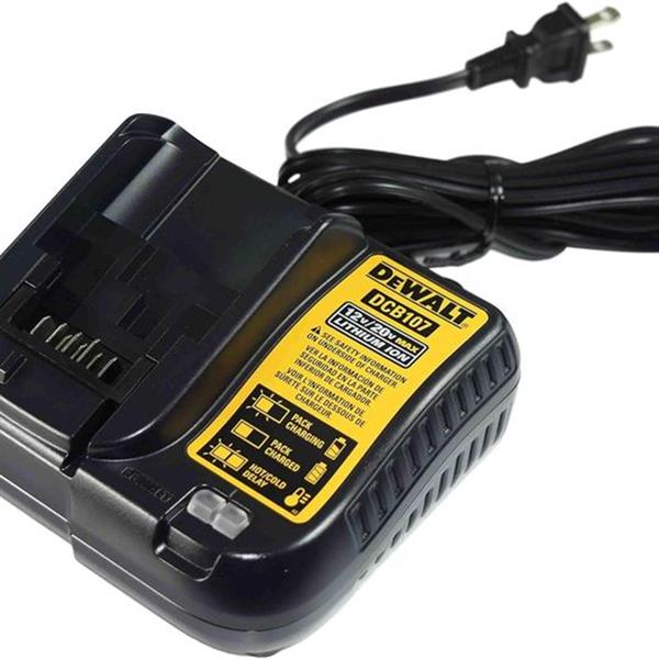 DeWALT DCB107 12V/20V MAX Lithium Ion Charger (Bulk Packed)