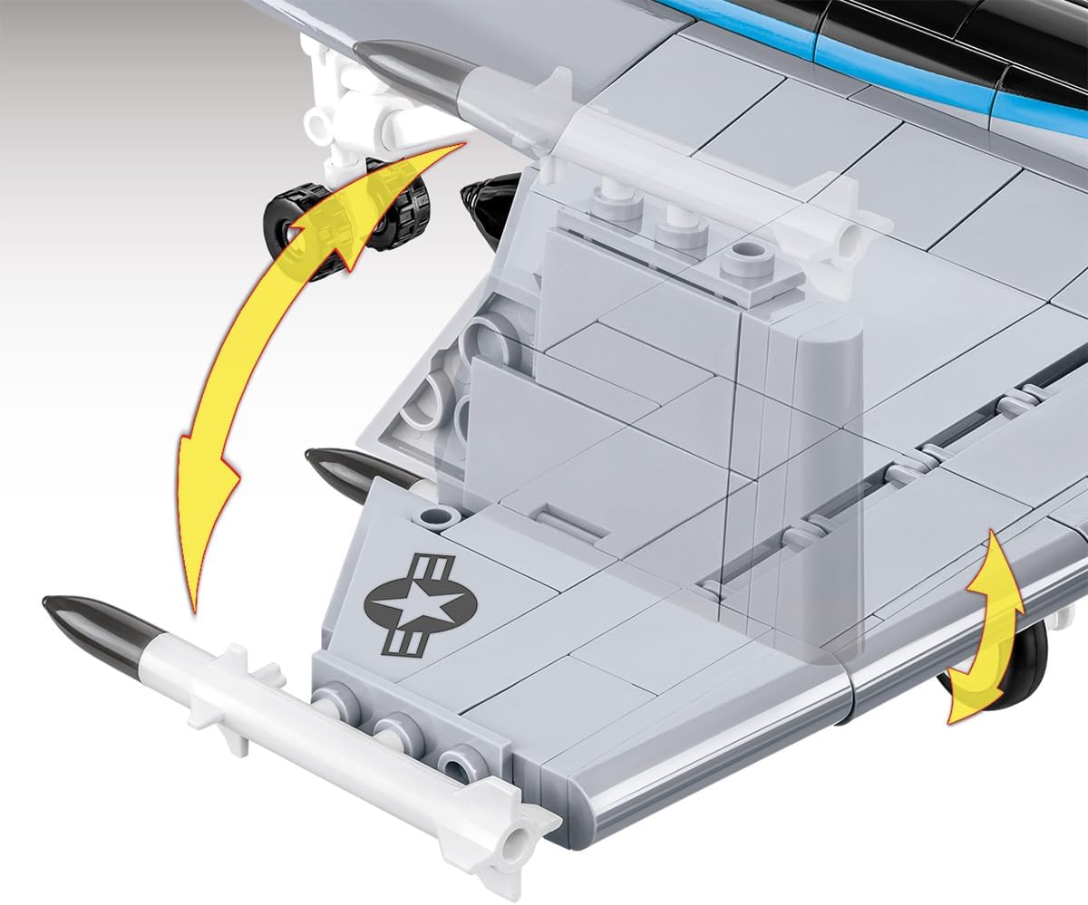 COBI 570pcs TOP Gun: Maverick F/A-18E Super Hornet - Model 5805