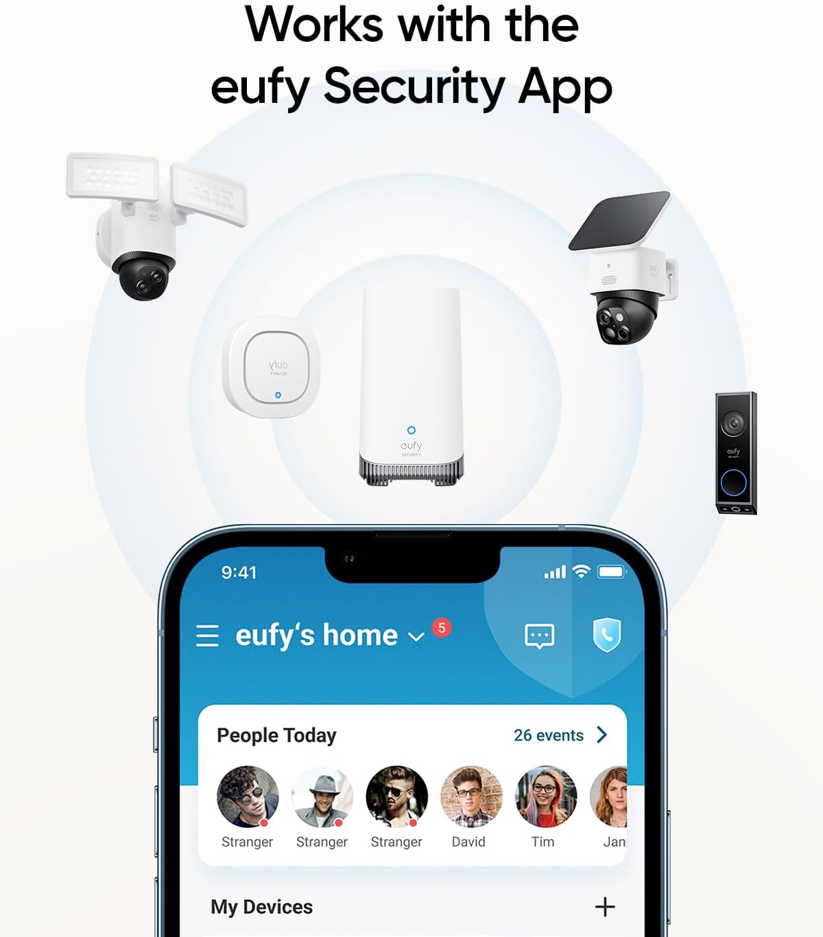 eufy Security , motion sensor Weatherproof, Remote Alerts, 2-Year Battery Life, HomeBase Required, Compatible with HomeBase S380 and S280, App Control, Easy to Install