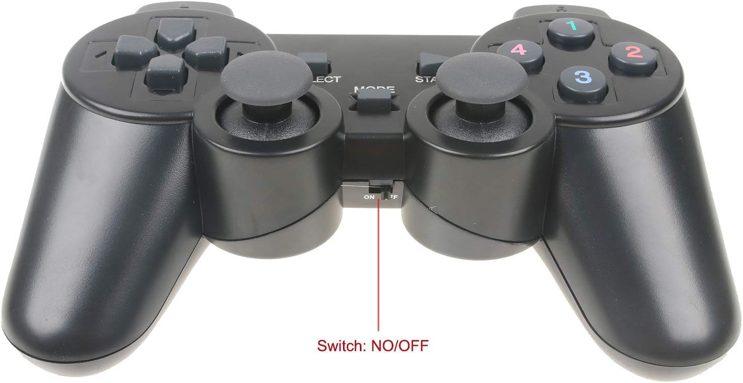 2.4GHz USB Twins Wireless game Controller Gamepad Joystick With WIN98/2000/X/2003VISTA/WIN7 SYSTEM TV Box