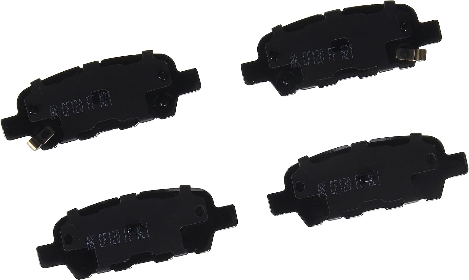 Akebono Ultra-Premium Ceramic Rear Disc Brake Pads