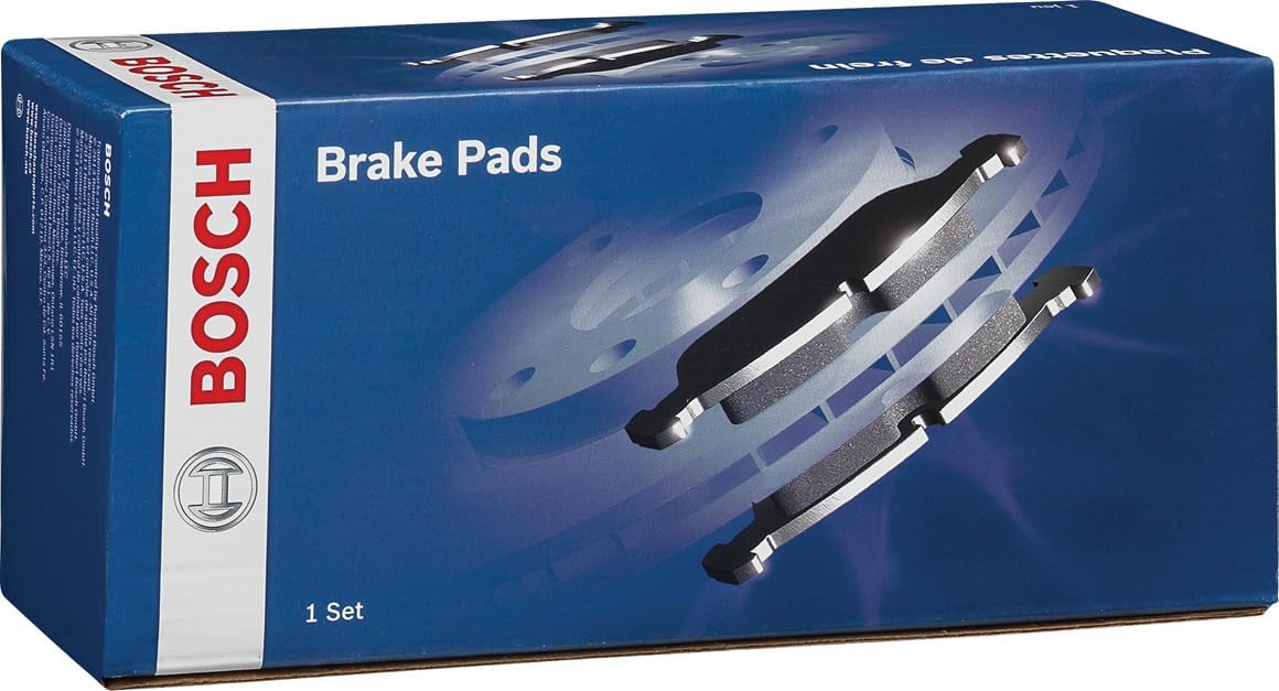 BOSCH BE1354H Blue Ceramic Disc Brake Pad Set With Hardware - Compatible With Select Lexus CT200h; Pontiac Vibe; Scion iM, tC, xB; Toyota Corolla, Matrix, Prius, Prius Prime, Yaris; REAR