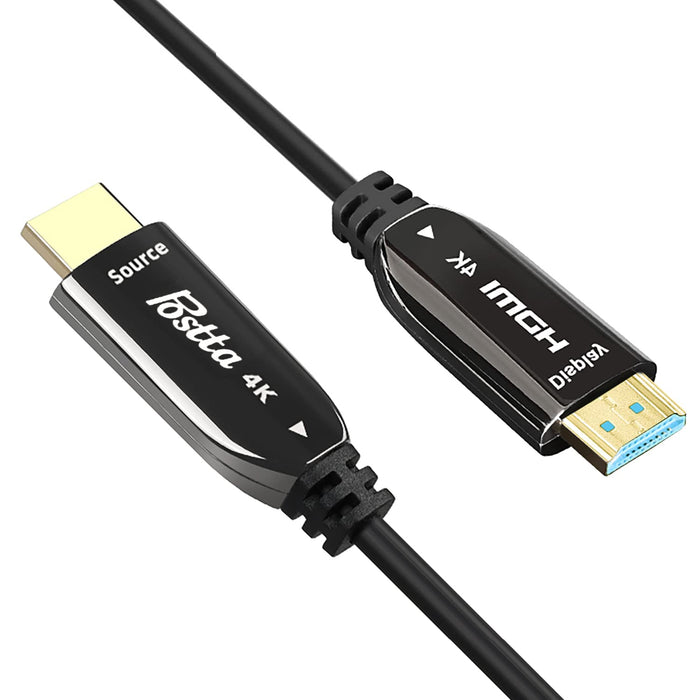 Postta 330 Feet Fiber Optic HDMI Cable Supports 4K/60Hz,18Gbps,4:4:4/4:2:2/4:2:0,HDCP 2.2