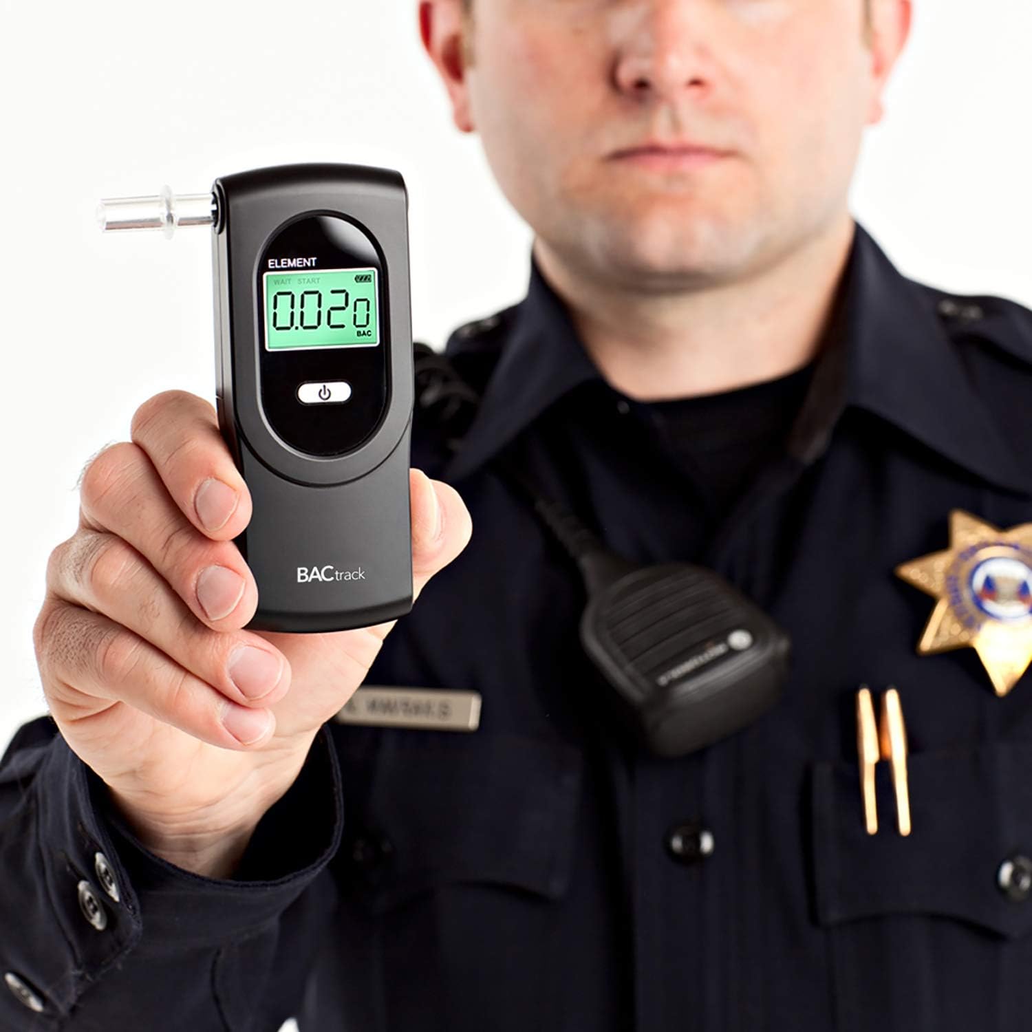 BACtrack Element Breathalyzer | Professional-Grade Accuracy | DOT & NHTSA Compliant | Portable Breath Alcohol Tester for Personal & Professional Use