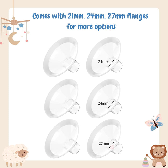 Bellababy Electric Breast Pump Portable 4 Modes & 9 Levels Efficient Suction, Touch Control LED Timer Display Rechargeable Double Pumps, Newly Upgraded Comes with 21mm, 24mm, 27mm Flanges