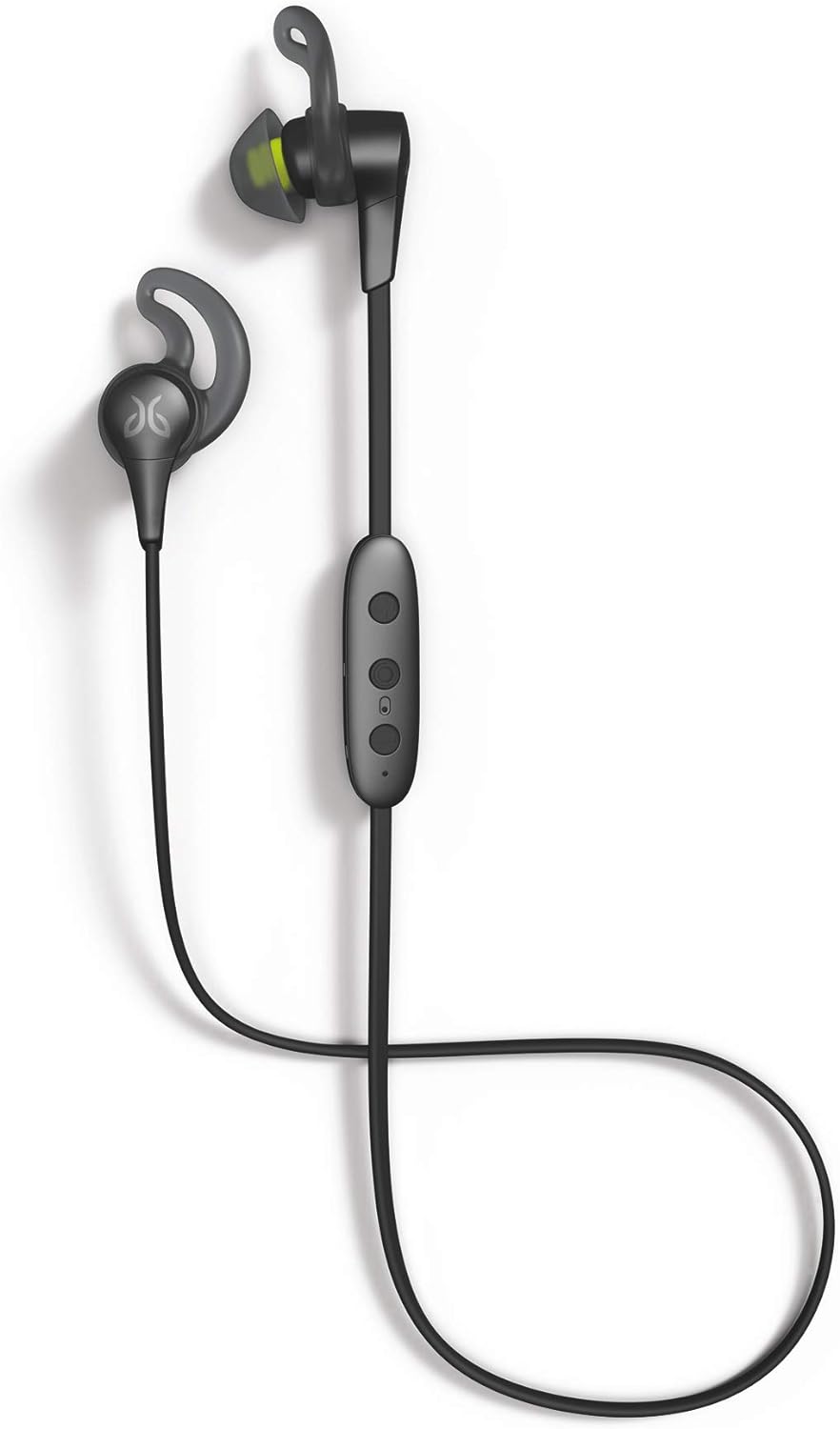 Jaybird X4 Wireless Bluetooth Headphones,Compatible with iOS and Android Smartphones: Sweatproof and Waterproof - Black Metallic/Flash