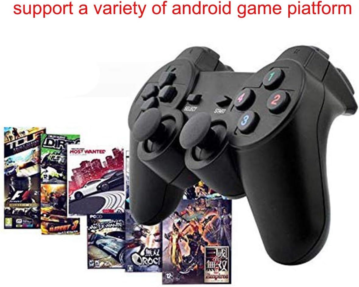 2.4GHz USB Twins Wireless game Controller Gamepad Joystick With WIN98/2000/X/2003VISTA/WIN7 SYSTEM TV Box