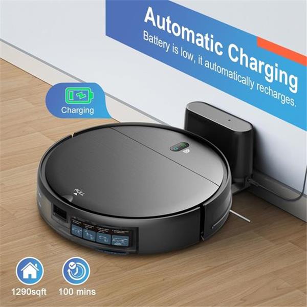 Robot Vacuum and Mop Combo, WiFi/App, Robotic Vacuum Cleaner with Schedule, 2 in 1 Mopping Robo