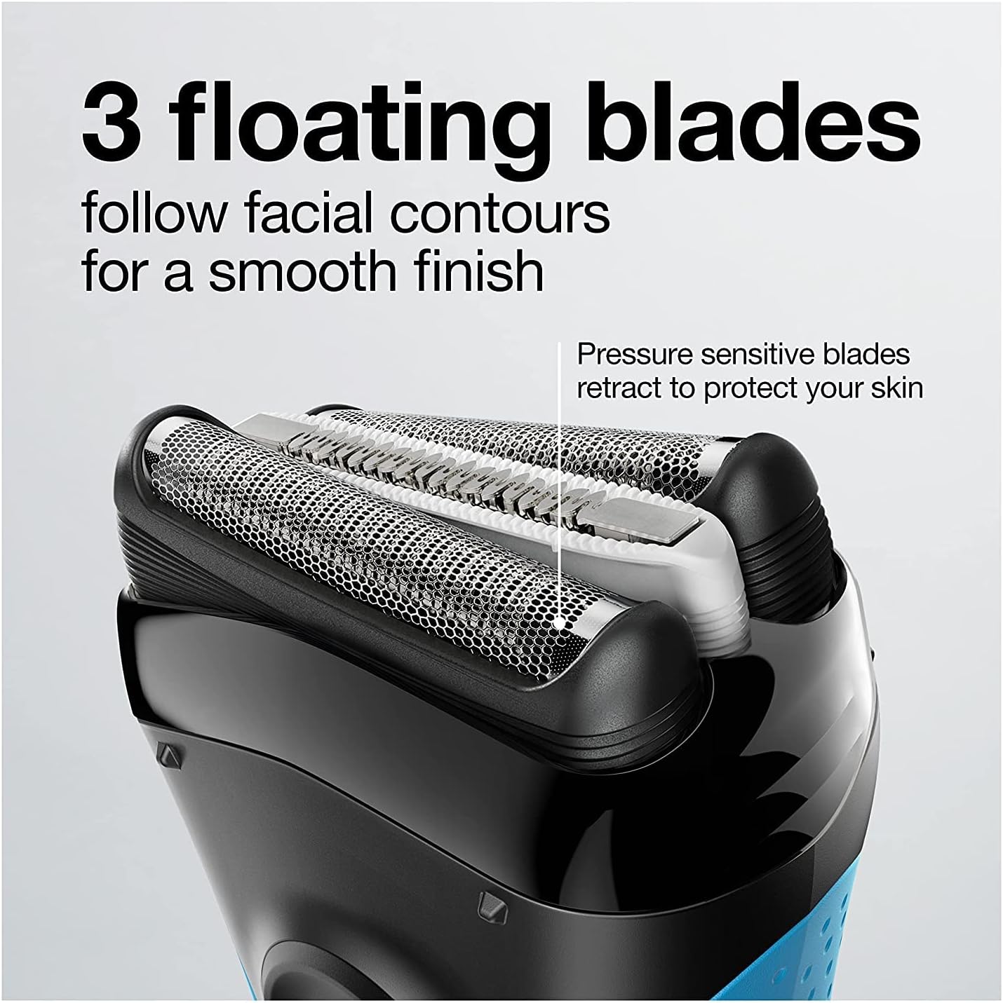 BRAUN Series 3 3040 Wet and Dry Shaver, Electric Men's Razor, Razors, Shavers