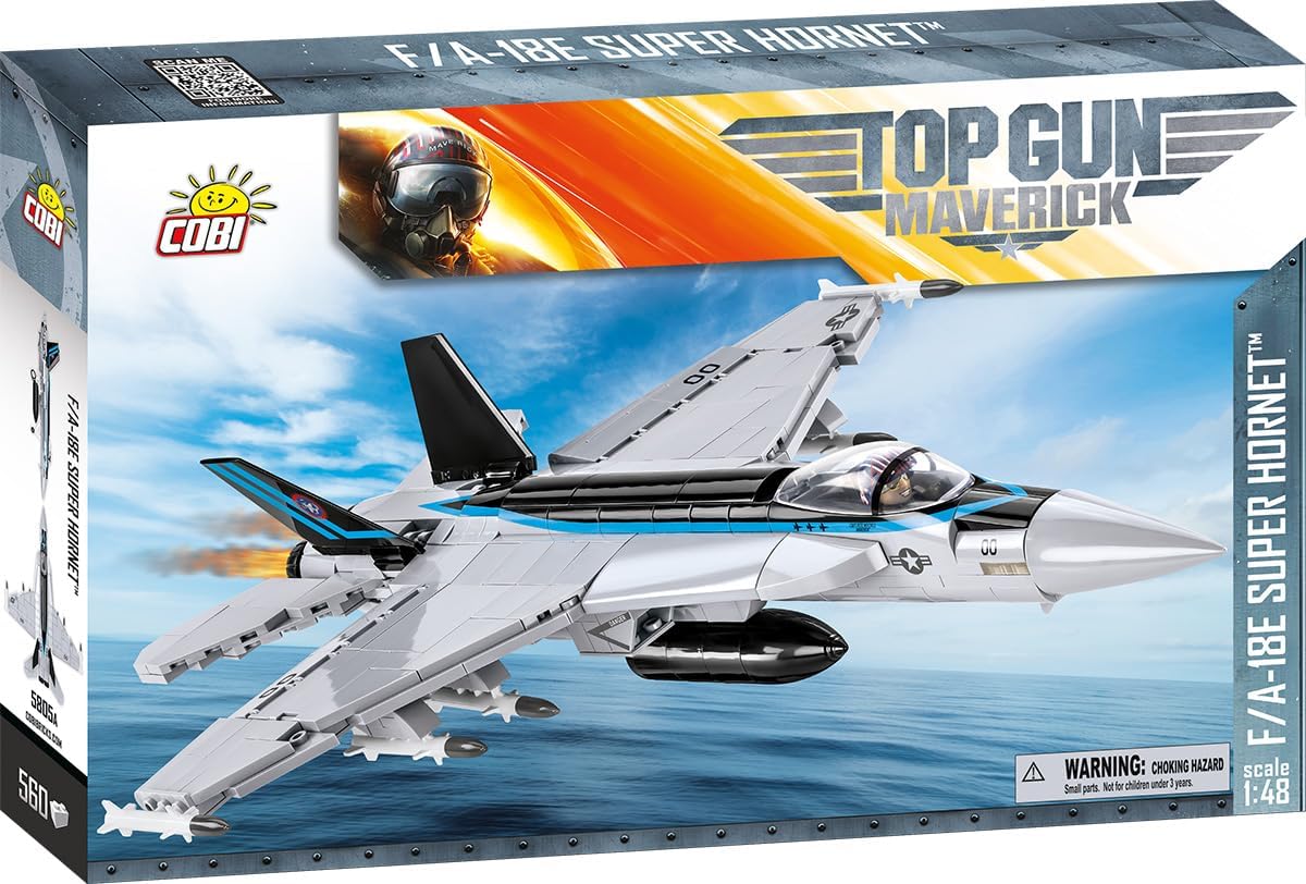 COBI 570pcs TOP Gun: Maverick F/A-18E Super Hornet - Model 5805