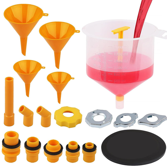 SEDY No Spill Coolant Filling Funnel Kit