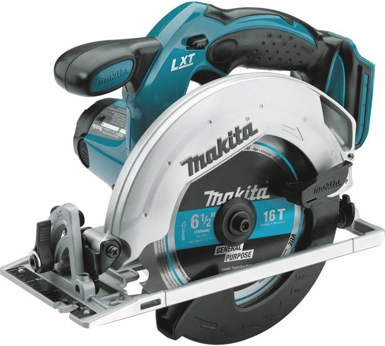 Makita XSS02Z 18V LXT Lithium-Ion Cordless Circular Saw, 6-1/2-Inch, Tool Only