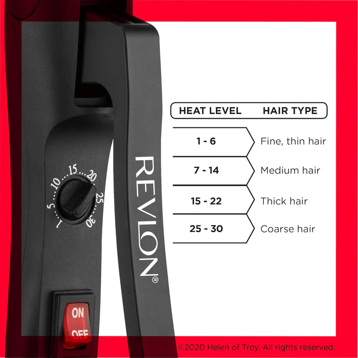 Revlon RV084F Hair Waver 3 Barrel, Tourmaline Ceramic Coating, 30 Heat settings, All Hair Types, Jumbo Size, Shiny Waves, Grey