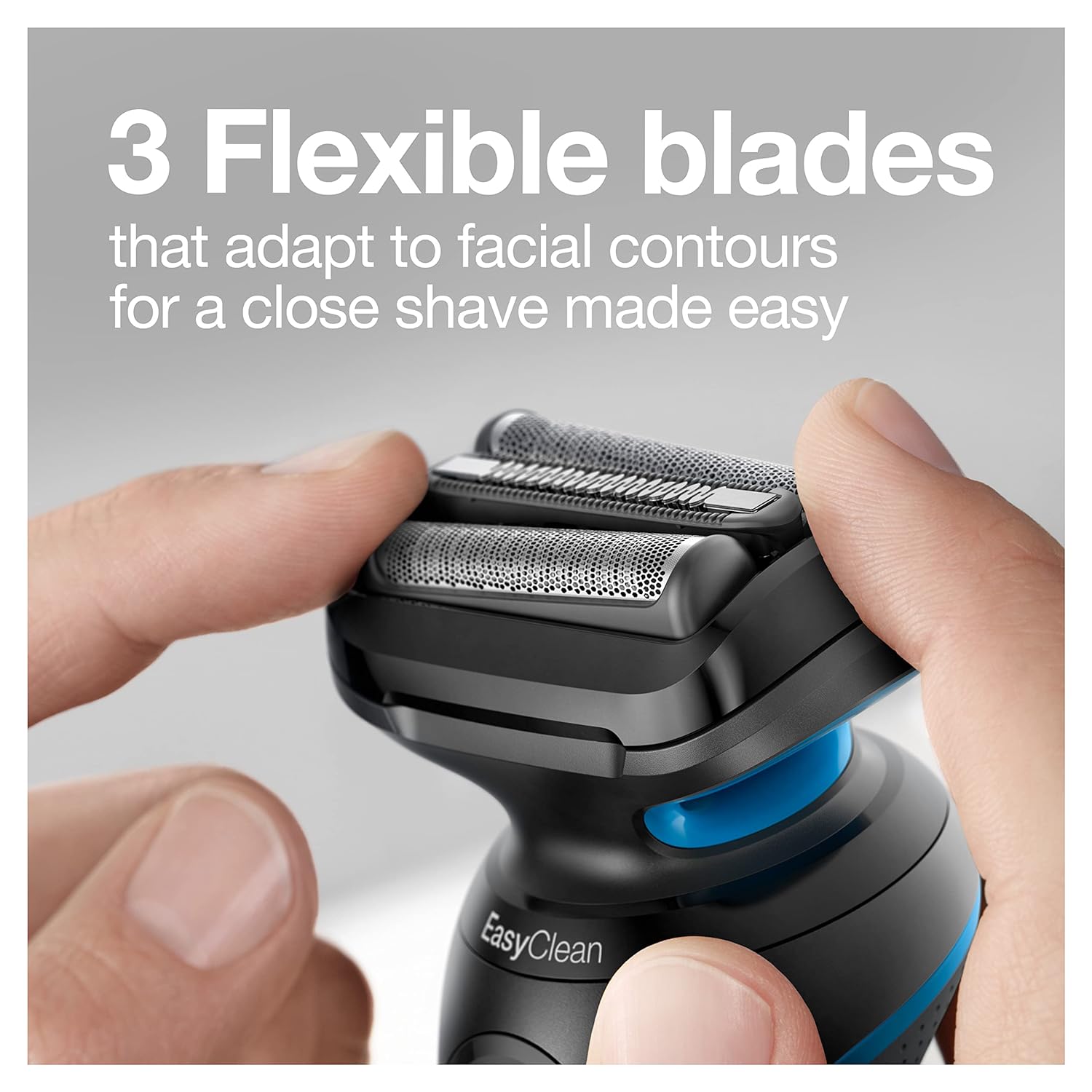 Braun Series 5 5018s Rechargeable Wet & Dry Men's Electric Shaver with Precision Trimmer