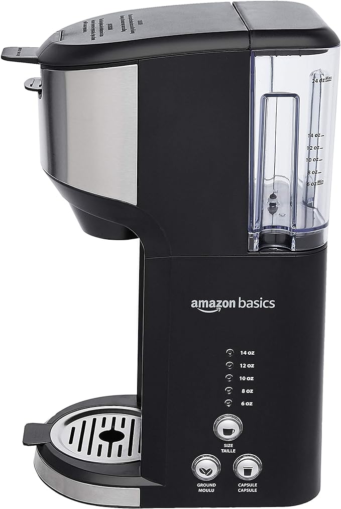 AmazonBasics Dual Brew Single Serve Capsule Coffee Maker