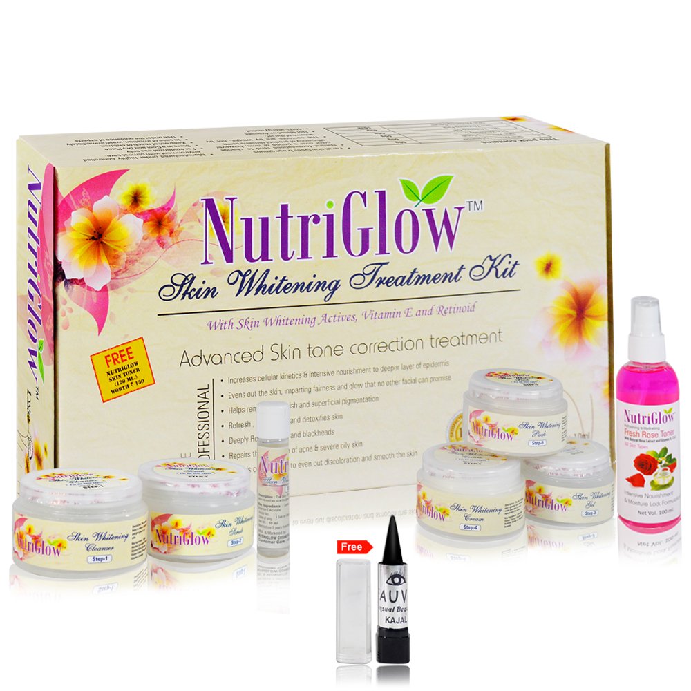 NutriGlow Skin Whitening Facial Kit 300g+10ml