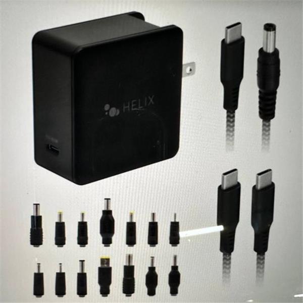 Helix 65W Universal USB-C Laptop Charger (ETHNBC65U)