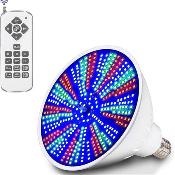 KIALUSH Pool Light Bulb RGB 120V