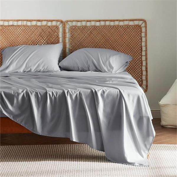 Bedsure King Size Sheet Set, Cooling Sheets King, Rayon Derived from Bamboo, Deep Pocket Up to