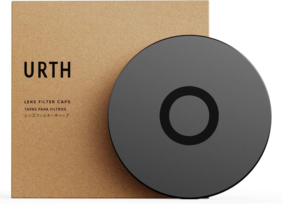 Urth 49mm Metal Lens Filter Caps - Durable Protective Cover for Camera Lens Filters with Precision Fit